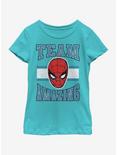 Marvel Spiderman Team Amazing Youth Girls T-Shirt, TAHI BLUE, hi-res
