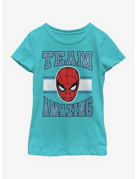 Marvel Spiderman Team Amazing Youth Girls T-Shirt, , hi-res