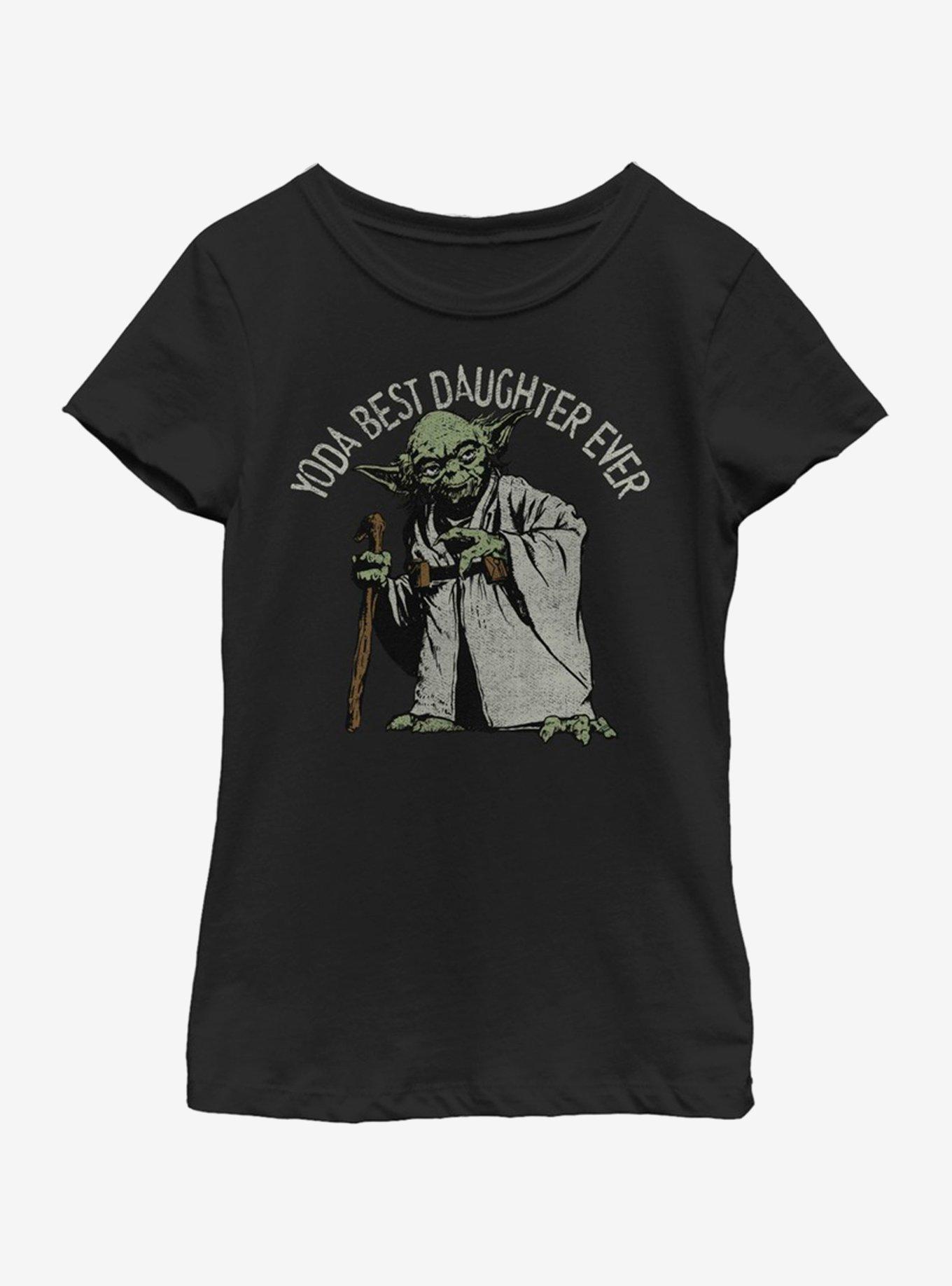 Star Wars Green Daughter Youth Girls T-Shirt, BLACK, hi-res