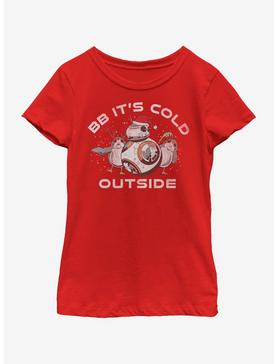 Star Wars The Last Jedi BB Cold Youth Girls T-Shirt, , hi-res