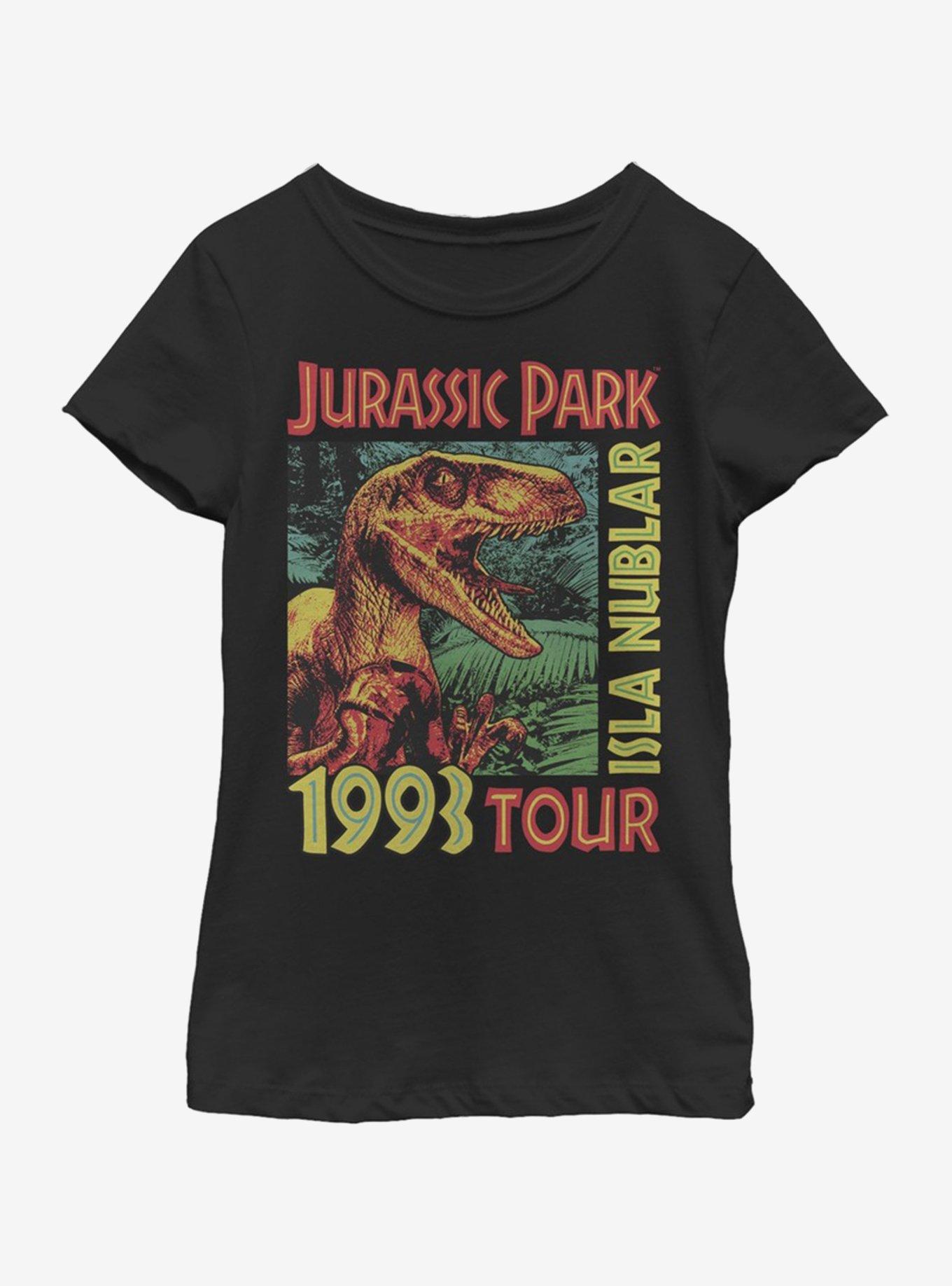 Jurassic Park Isla Nublar Tour Youth Girls T-Shirt, , hi-res