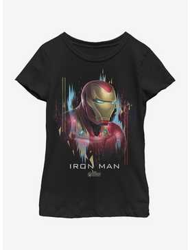 Marvel Avengers: Endgame Ironman Portrait Youth Girls T-Shirt, , hi-res
