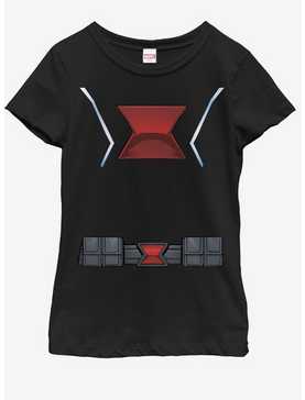 Marvel Black Widow Front Youth Girls T-Shirt, , hi-res