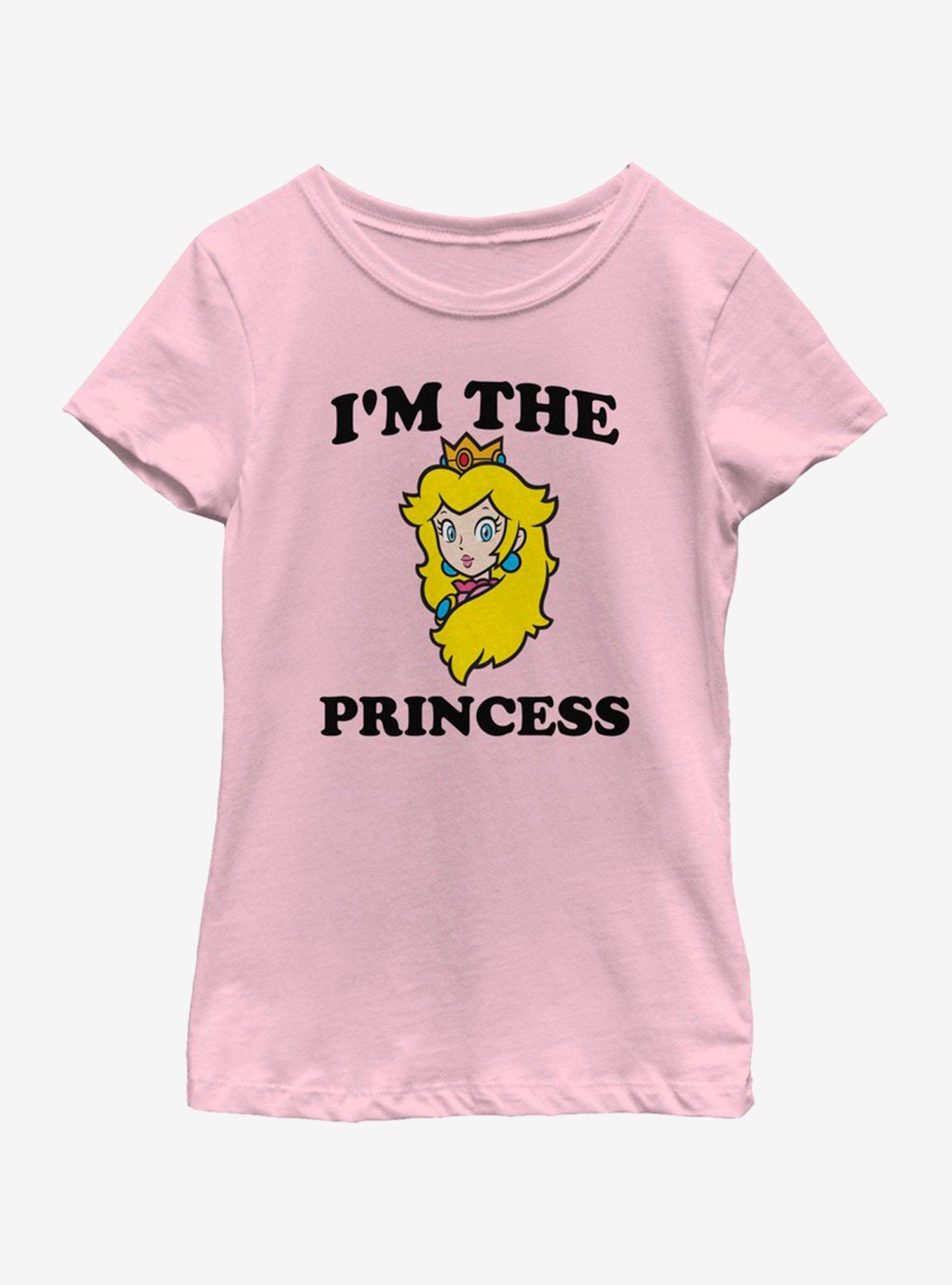 Nintendo Super Mario Lil Princess Youth Girls T-Shirt, , hi-res