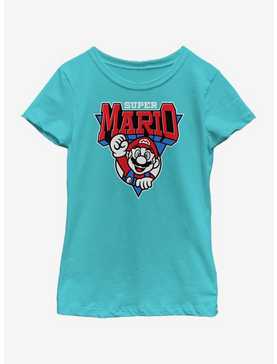 Nintendo Super Mario Team Mario Youth Girls T-Shirt, , hi-res