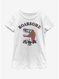 Jurassic Park Roarsome Youth Girls T-Shirt, WHITE, hi-res