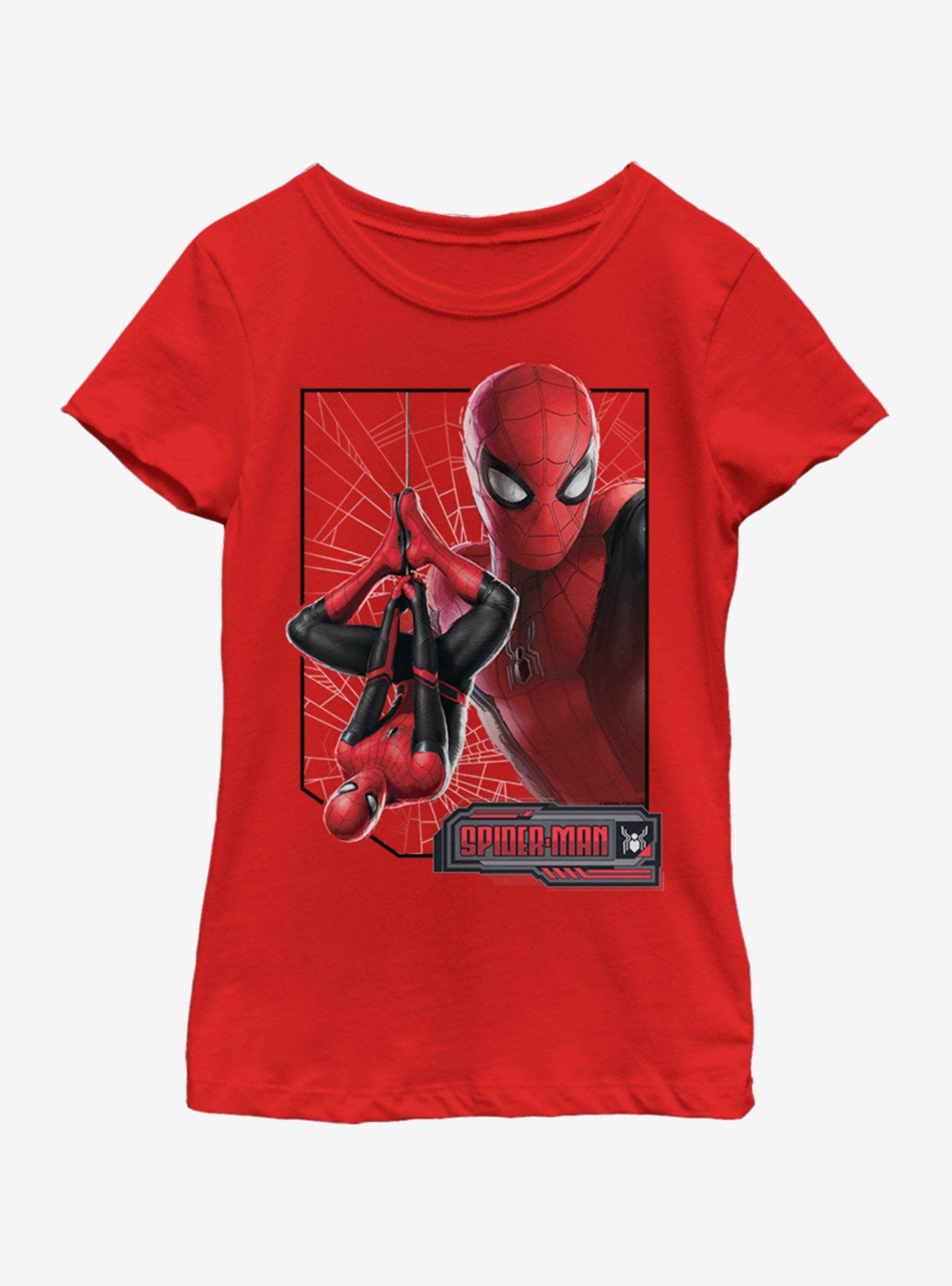 Marvel Spiderman: Far From Home New Suit Youth Girls T-Shirt, , hi-res