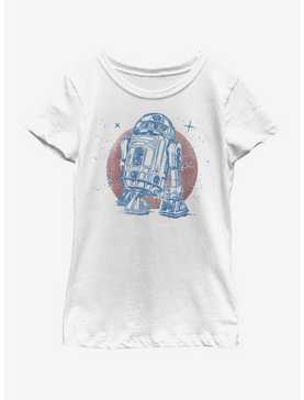 Star Wars Bright R2D2 Youth Girls T-Shirt, , hi-res