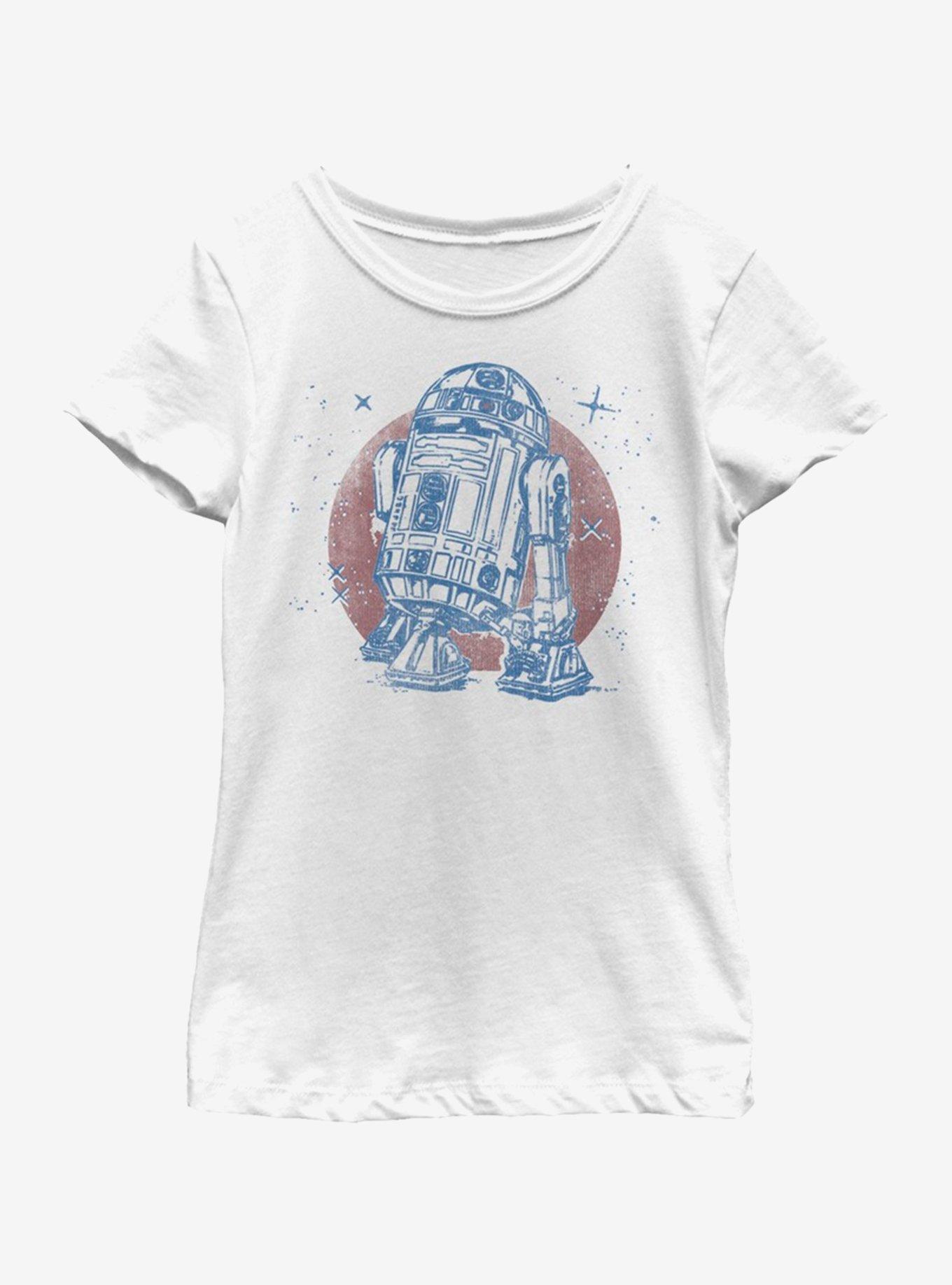 Star Wars Bright R2D2 Youth Girls T-Shirt, , hi-res