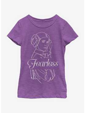 Star Wars Fearless Leia Youth Girls T-Shirt, , hi-res