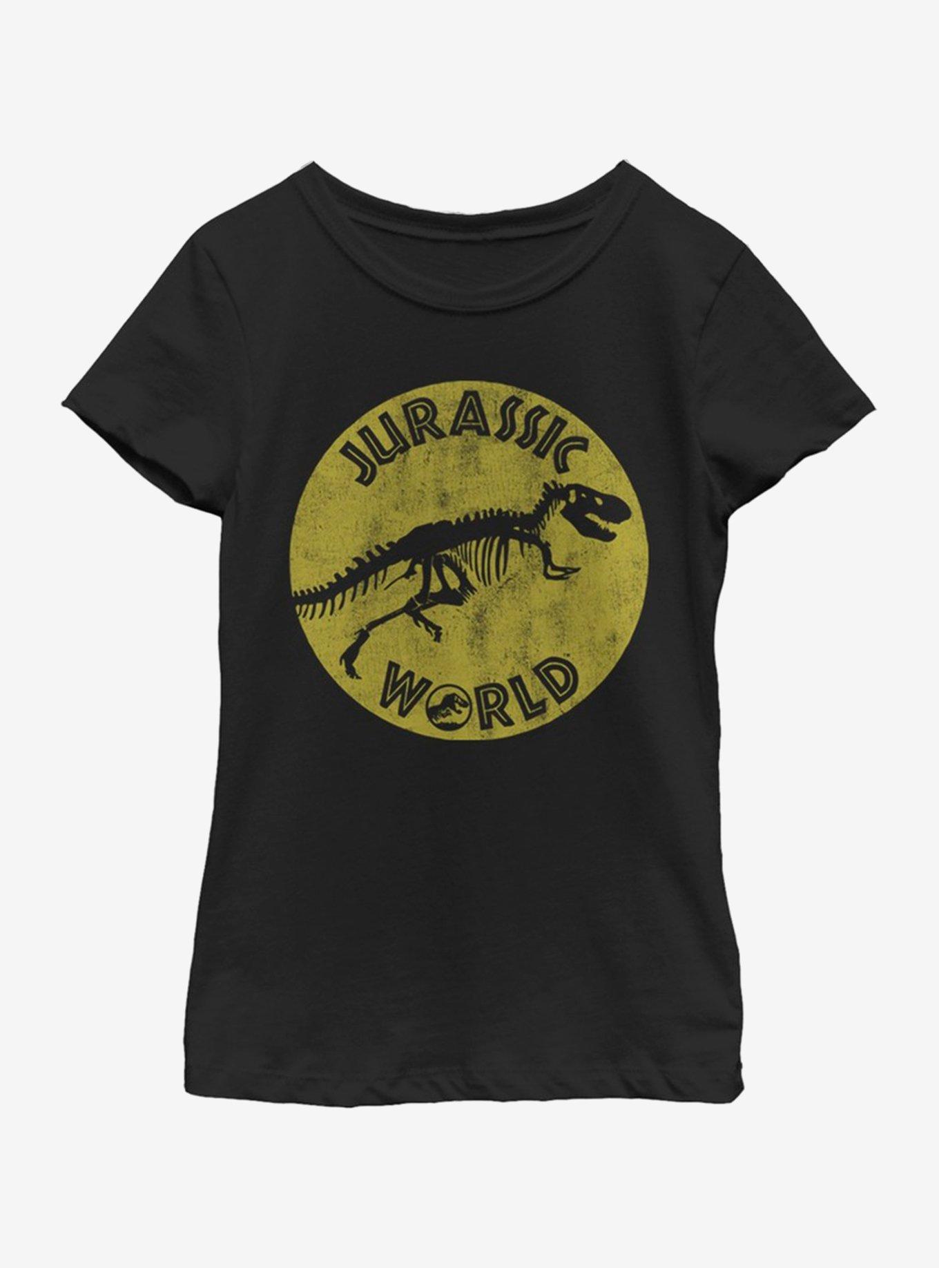 Jurassic Park Bag of Bones Youth Girls T-Shirt, BLACK, hi-res