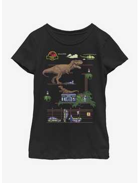 Jurassic Park Classic Bit Youth Girls T-Shirt, , hi-res