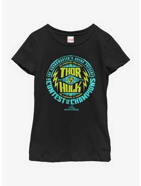 Marvel Thor Vs Hulk Youth Girls T-Shirt, , hi-res