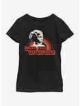 Star Wars Never Tell Me The Odds Youth Girls T-Shirt, BLACK, hi-res