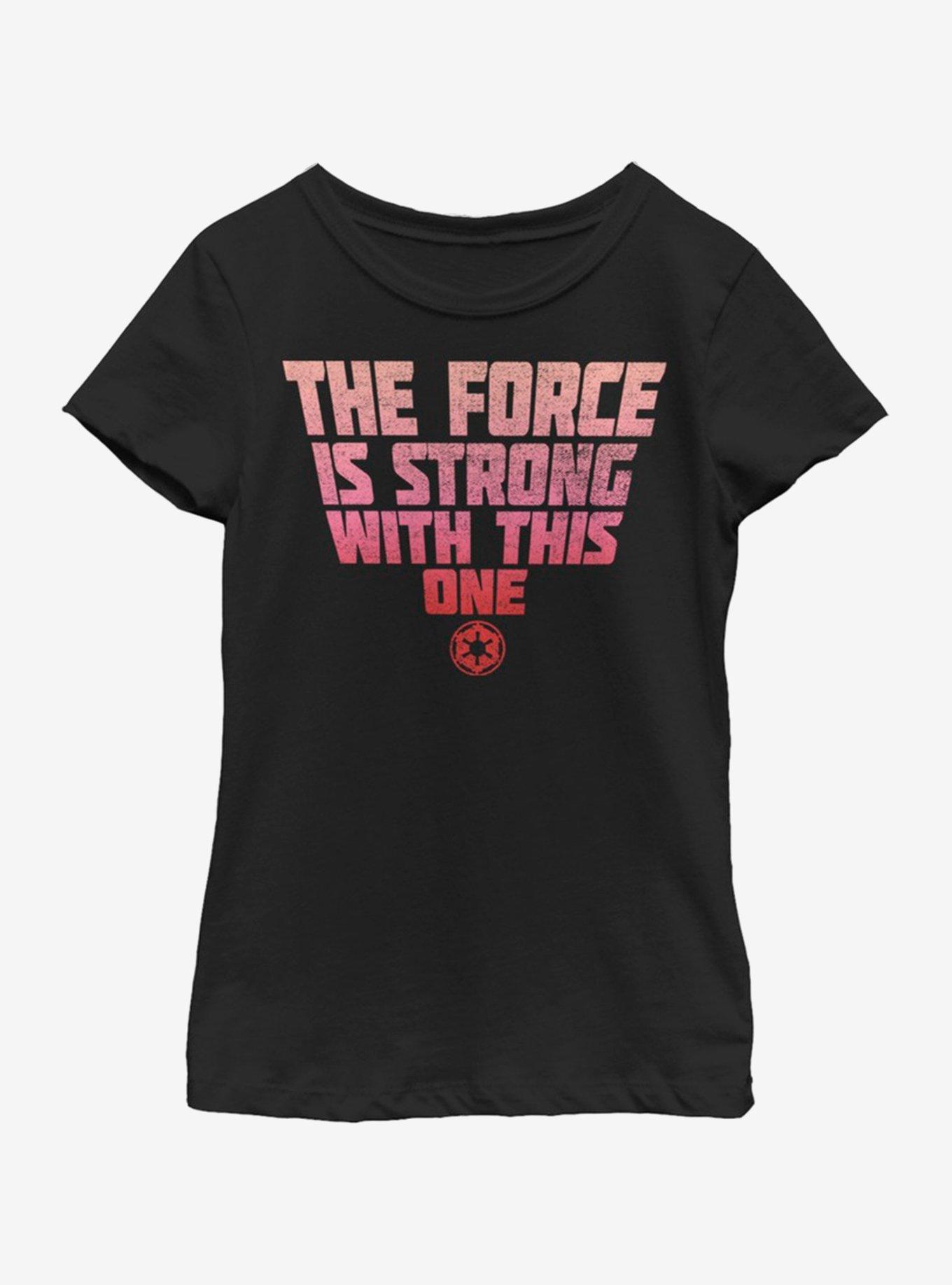 Star Wars Strong Force Youth Girls T-Shirt, , hi-res