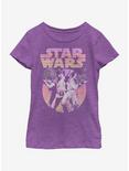 Star Wars Hero Fight Youth Girls T-Shirt, PURPLE BERRY, hi-res