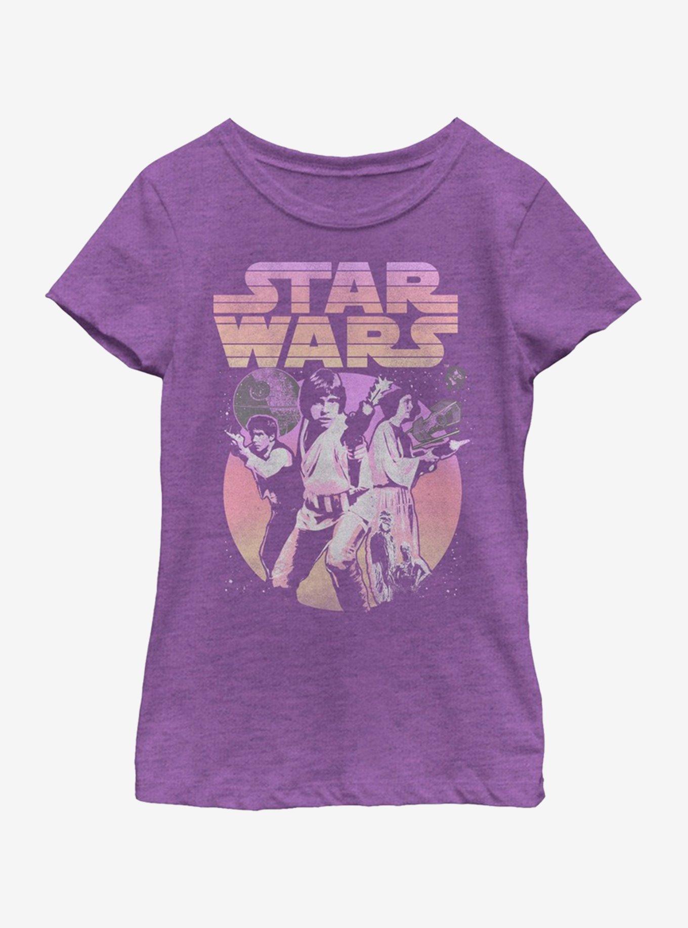 Star Wars Hero Fight Youth Girls T-Shirt, , hi-res