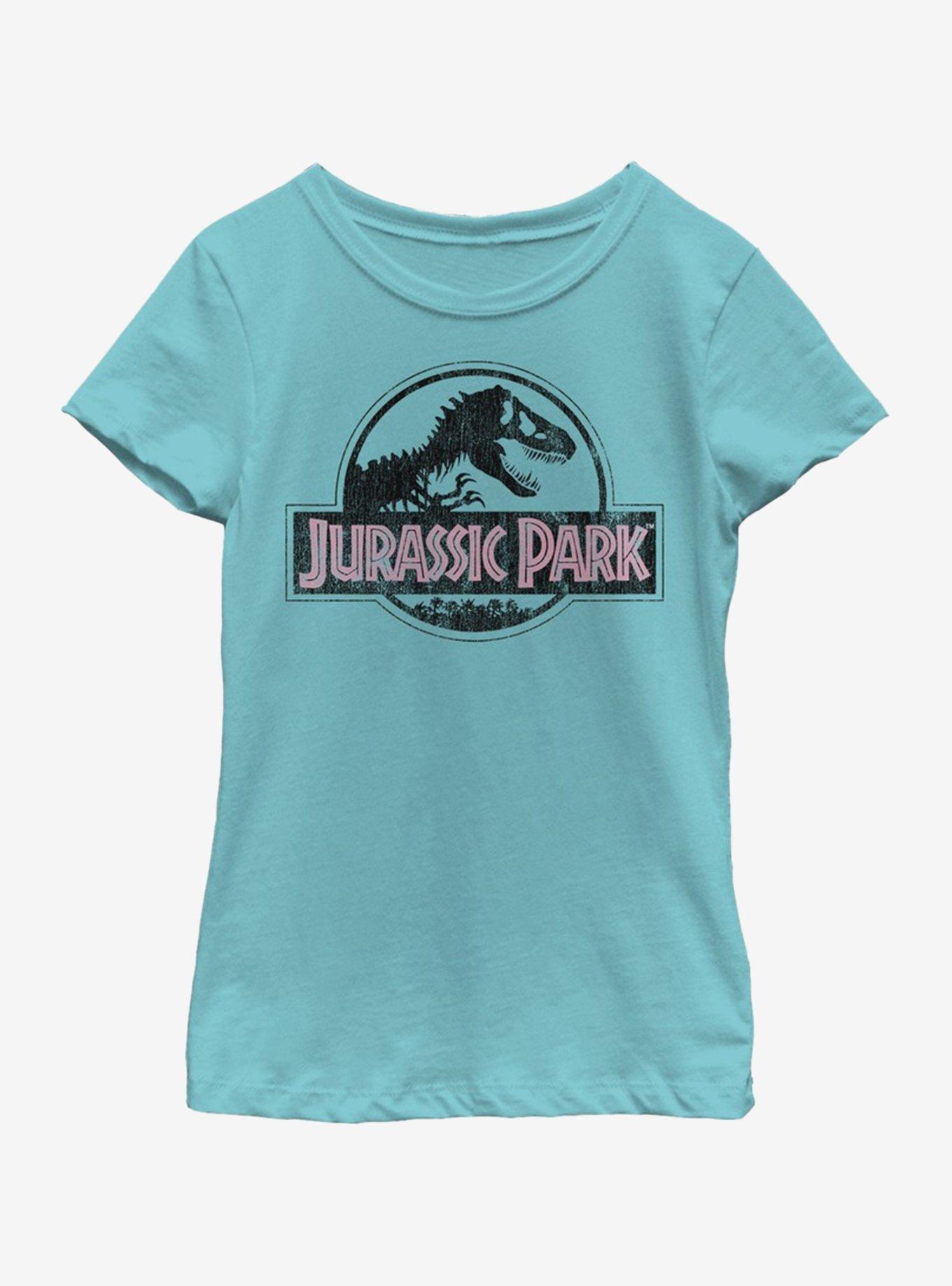 Jurassic Park Jurassic Pop Youth Girls T-Shirt, TAHI BLUE, hi-res