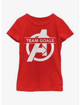 Marvel Avengers: Endgame Team Goals Youth Girls T-Shirt, , hi-res