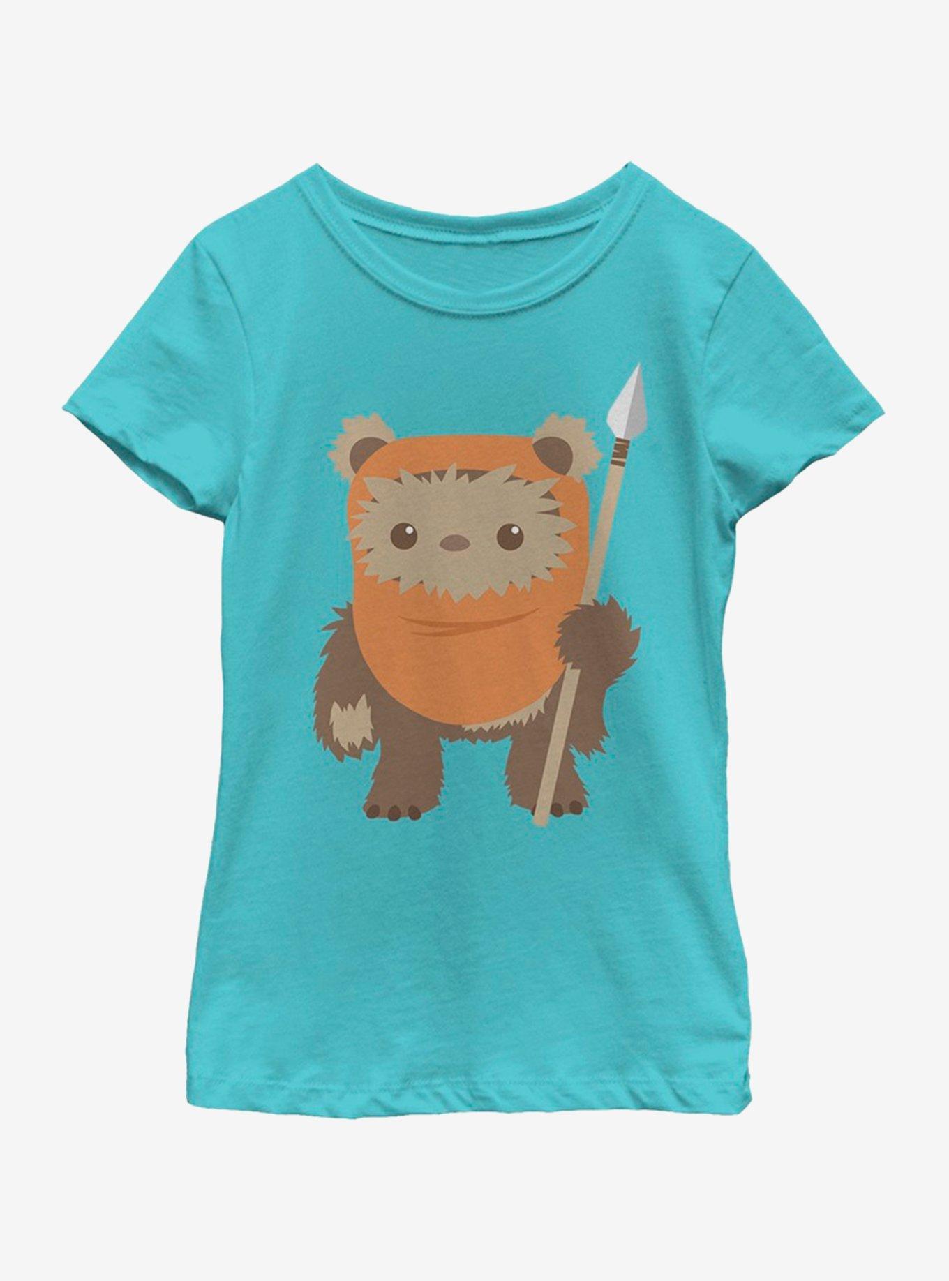 Star Wars Ewok Spear Youth Girls T-Shirt, , hi-res