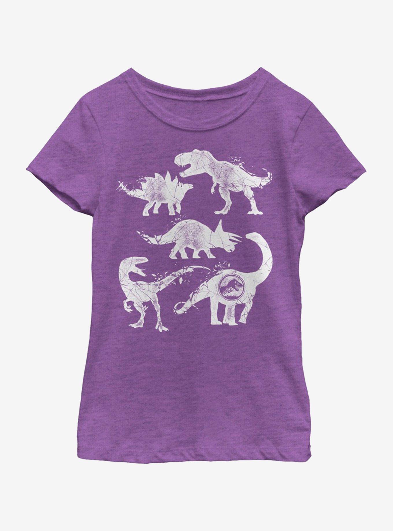 Jurassic Park Crackin Up Youth Girls T-Shirt, , hi-res