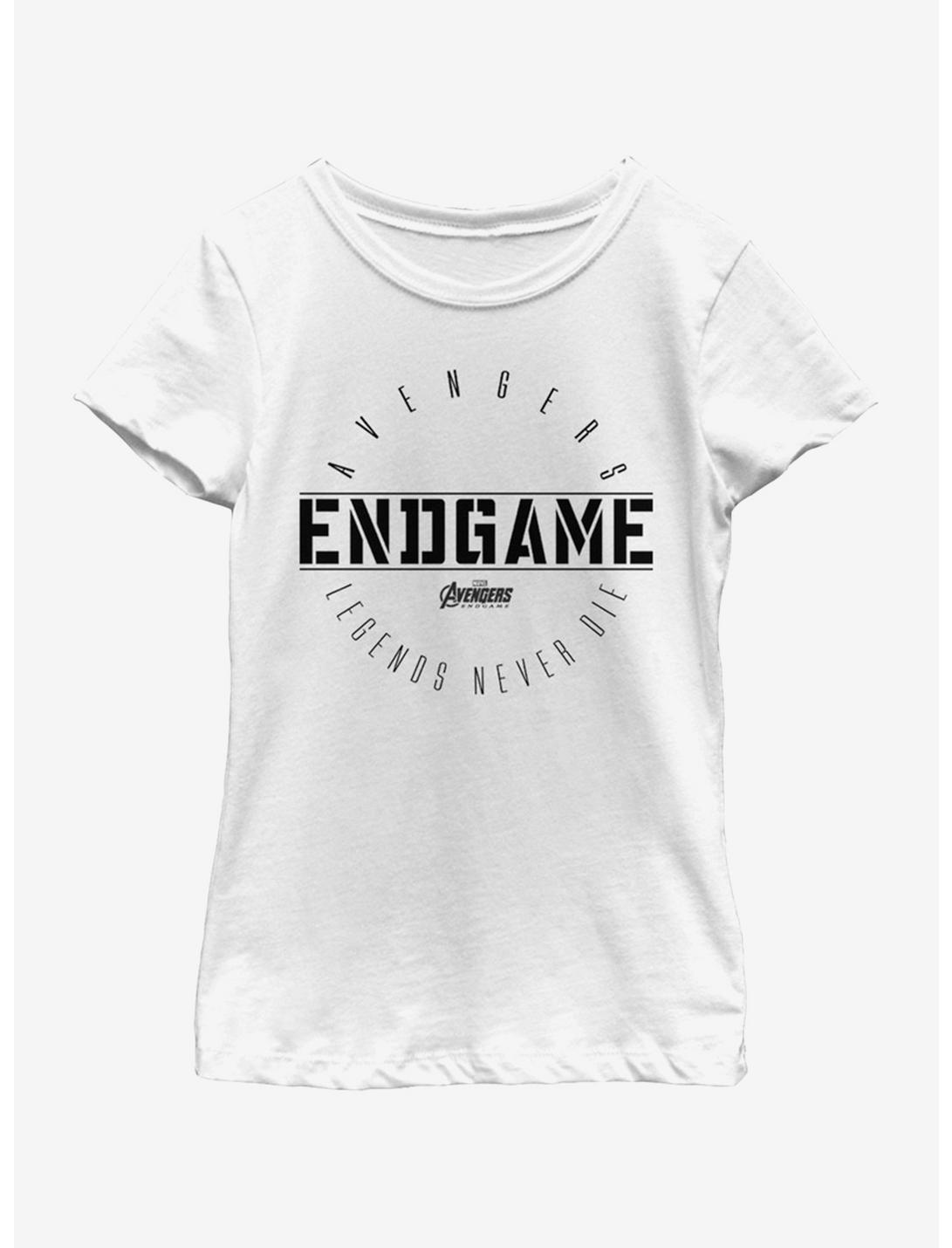 Marvel Avengers: Endgame Last Stand Youth Girls T-Shirt, WHITE, hi-res