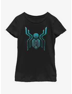 Marvel Spiderman: Far From Home Spider Logo Far Youth Girls T-Shirt, , hi-res