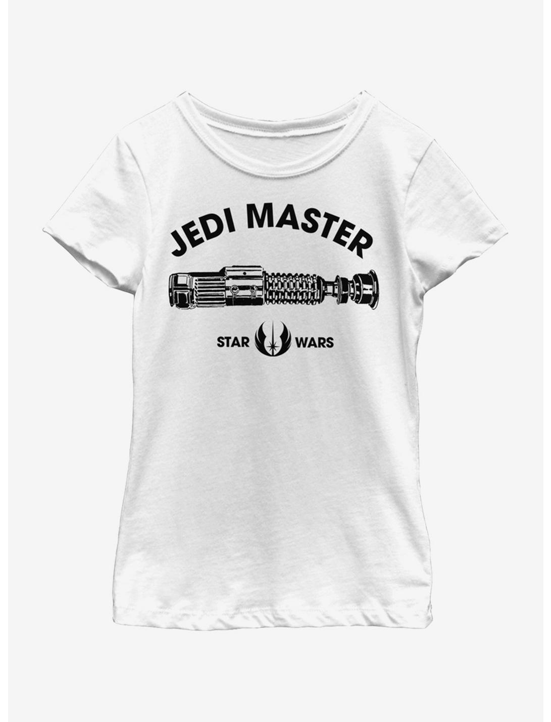 Star Wars Jedi Master Youth Girls T-Shirt, WHITE, hi-res