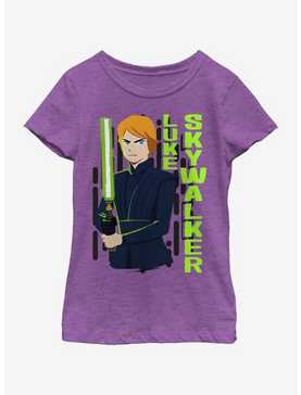 Star Wars Jedi Luke Youth Girls T-Shirt, , hi-res