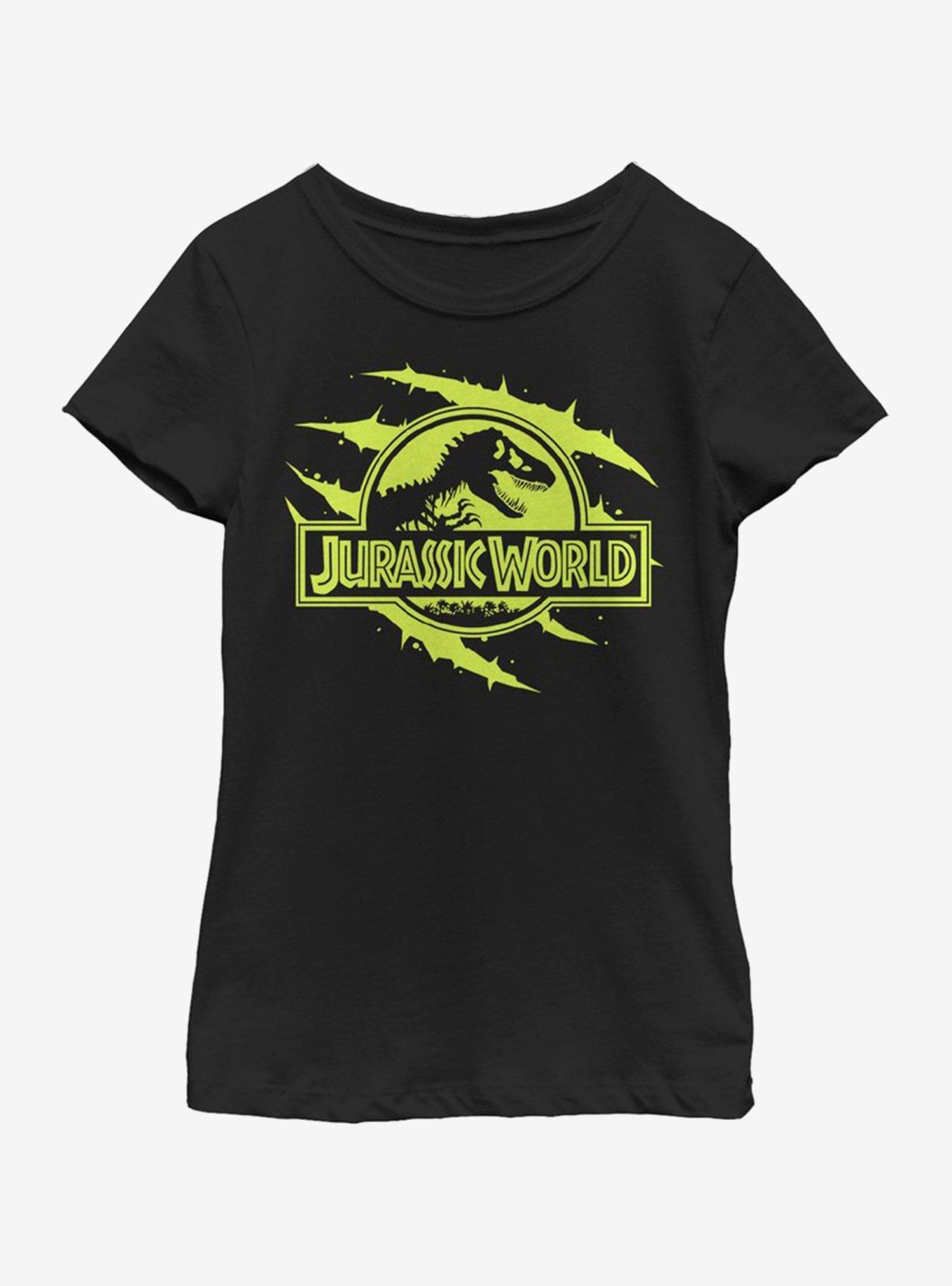 Jurassic Park Dino Slash Youth Girls T-Shirt, , hi-res