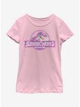 Jurassic World Geo Youth Girls T-Shirt, PINK, hi-res