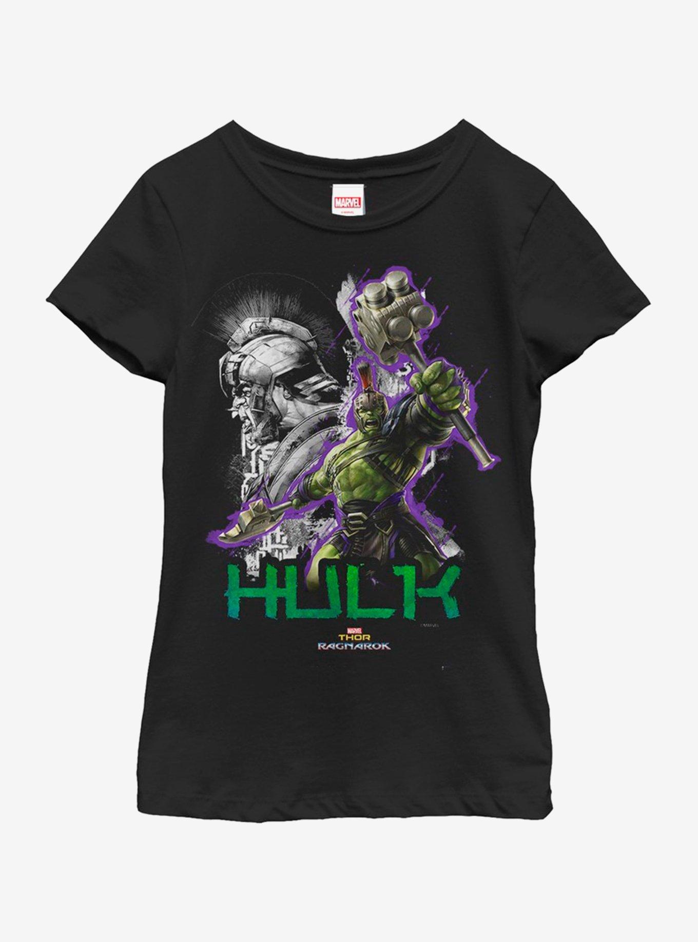 Marvel Hulk Only Hulk Youth Girls T-Shirt, , hi-res