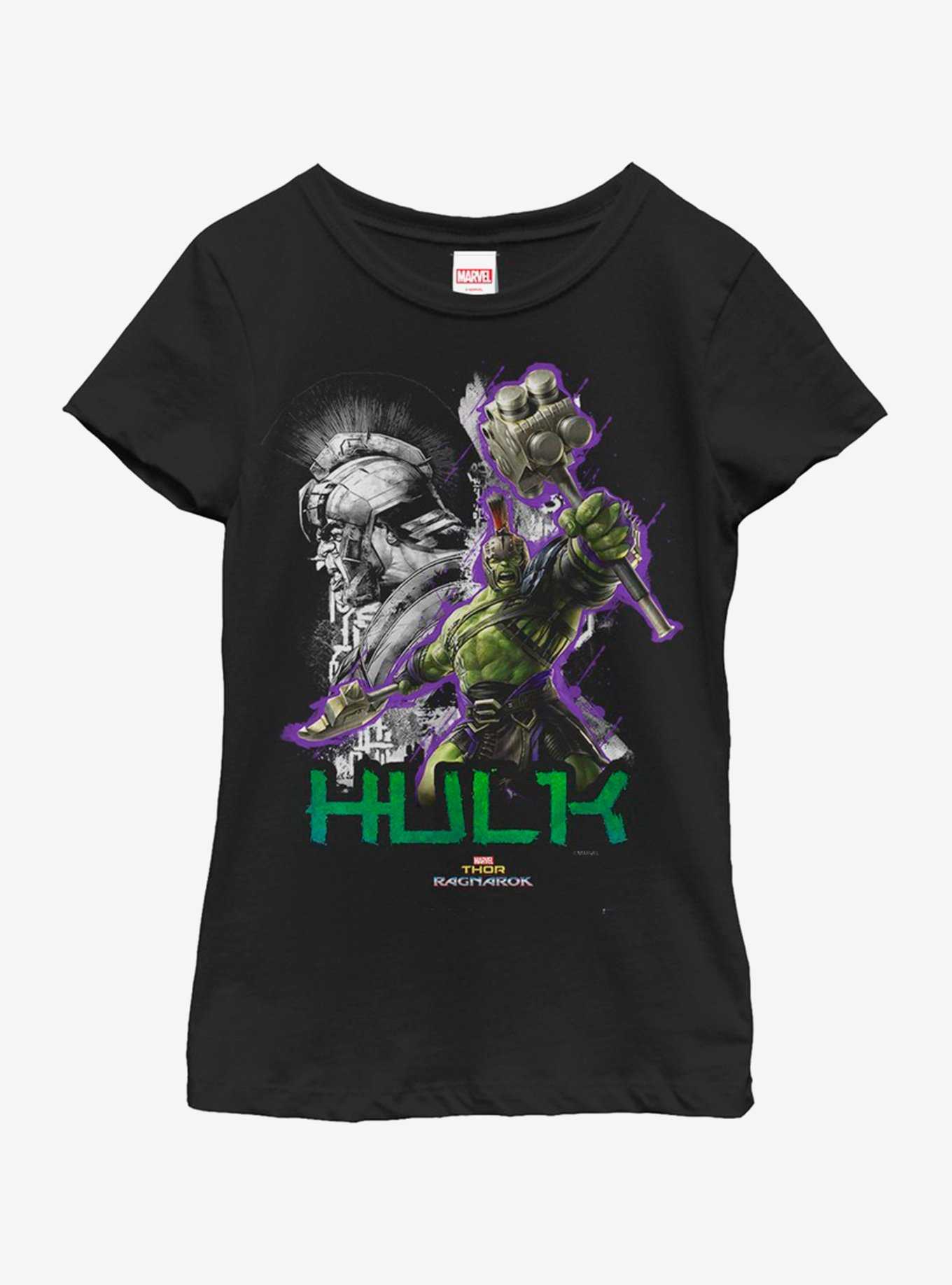 Marvel Hulk Only Hulk Youth Girls T-Shirt, , hi-res