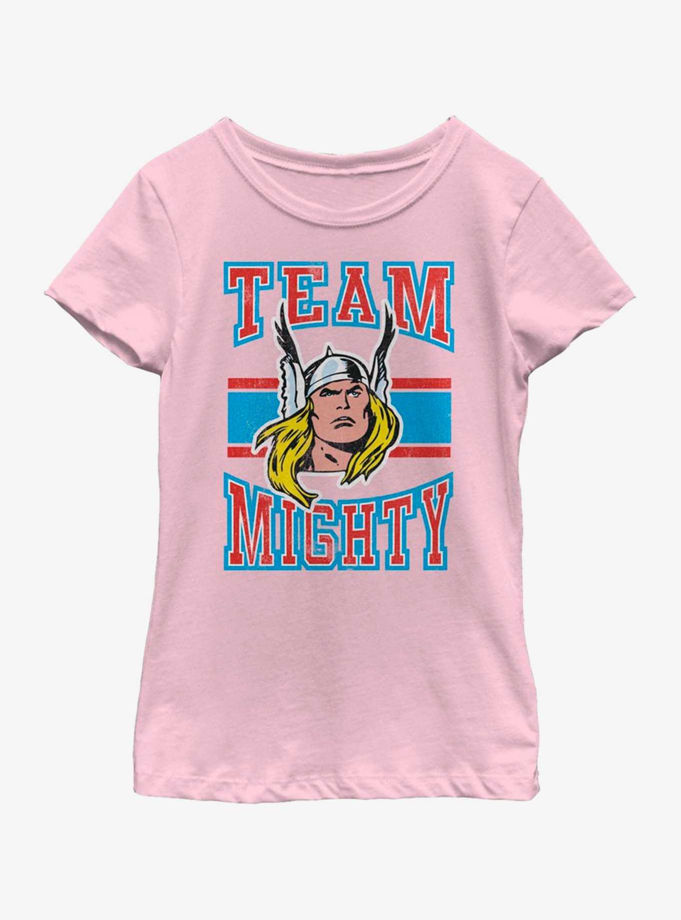 Marvel Thor Team Mighty Youth Girls T-Shirt, , hi-res