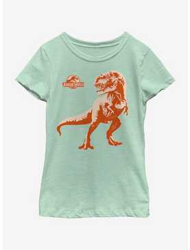 Jurassic Park Action Dino Youth Girls T-Shirt, , hi-res