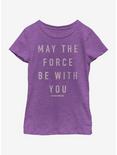 Star Wars Ombre Force Youth Girls T-Shirt, PURPLE BERRY, hi-res
