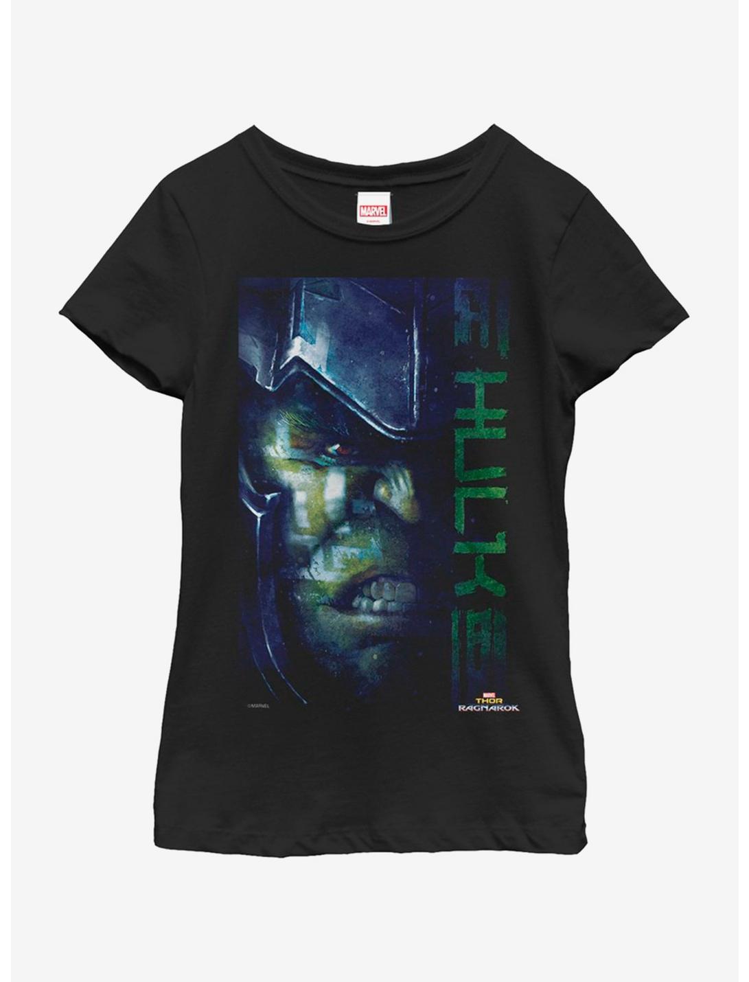 Marvel Hulk Hulk Youth Girls T-Shirt, BLACK, hi-res