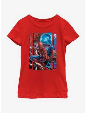 Marvel Spiderman: Far From Home Spider Mysterio Slash Youth Girls T-Shirt, , hi-res