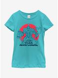 Marvel Thor Red Sun Youth Girls T-Shirt, TAHI BLUE, hi-res