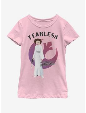 Star Wars Leia Fearless Galaxy Adventure Youth Girls T-Shirt, , hi-res