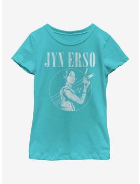 Star Wars The Last Jedi Jyn Erso Youth Girls T-Shirt, , hi-res