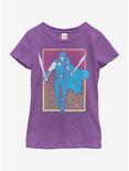 Marvel Thor Nineties Thor Youth Girls T-Shirt, PURPLE BERRY, hi-res