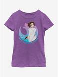 Star Wars Leia Leader Youth Girls T-Shirt, PURPLE BERRY, hi-res