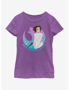 Star Wars Leia Leader Youth Girls T-Shirt, , hi-res