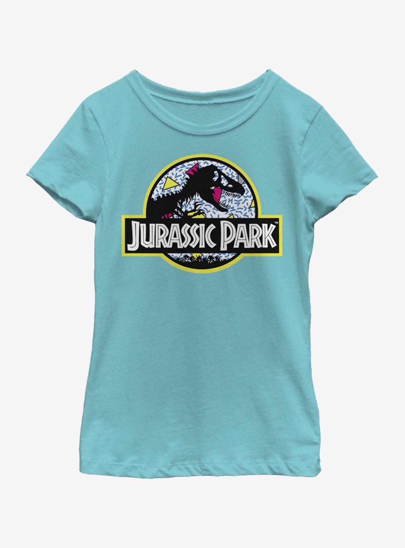 Jurassic Park Toothy Cookie Youth Girls T-Shirt, TAHI BLUE, hi-res