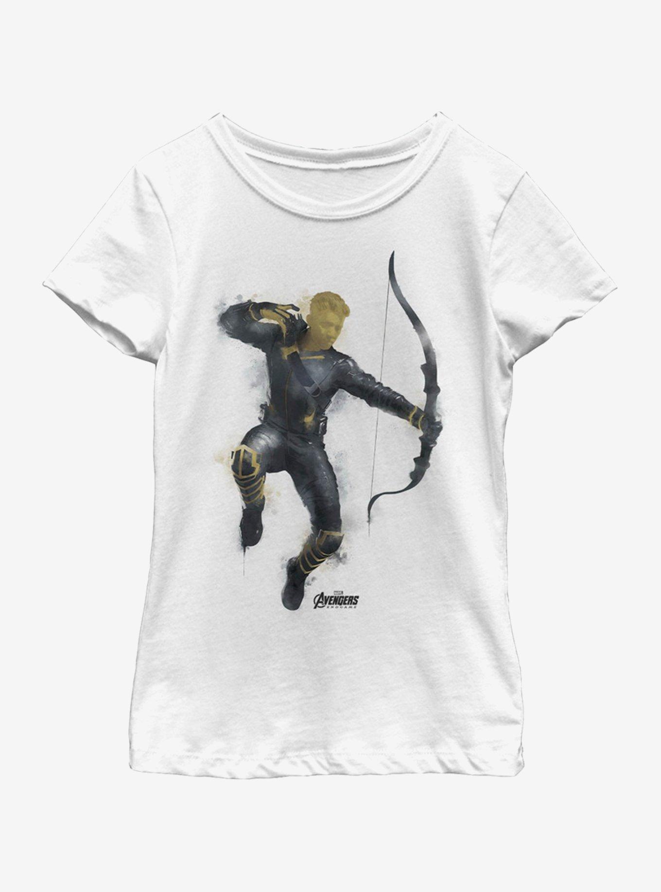 Marvel Avengers: Endgame Painted Hawk Youth Girls T-Shirt, , hi-res