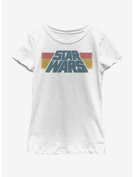 Star Wars Logo Stripe Youth Girls T-Shirt, , hi-res