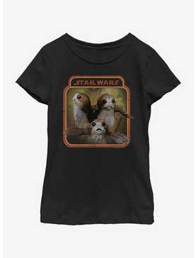 Star Wars The Last Jedi Porgs Trio Youth Girls T-Shirt, , hi-res