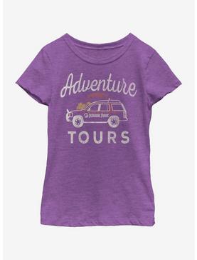 Jurassic Park Adventure Tours Youth Girls T-Shirt, , hi-res