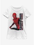 Marvel Spiderman: Far From Home Spider Webs Youth Girls T-Shirt, WHITE, hi-res